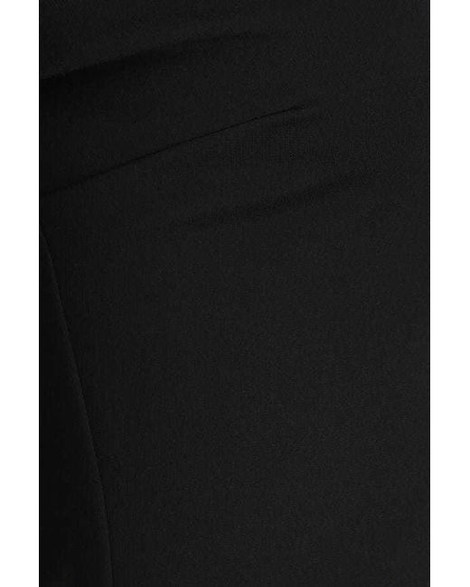 Miu Miu Black Stretch Nylon Mini Dress
