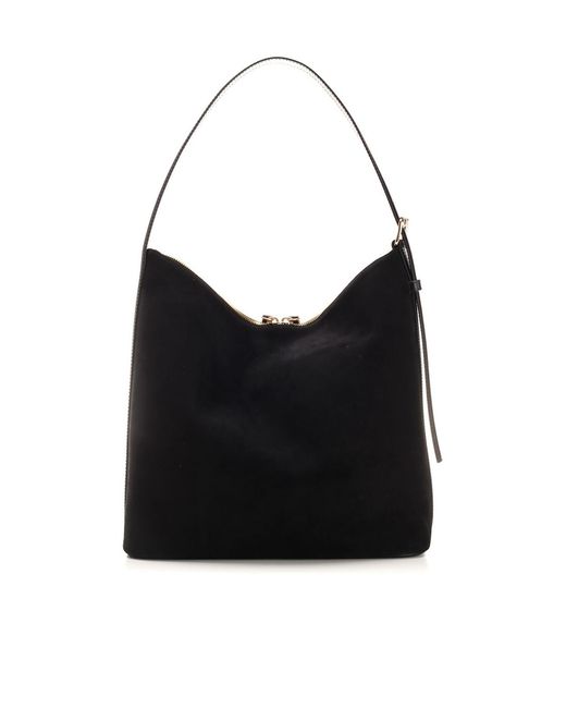 A.P.C. Black Vera Zipped Shoulder Bag