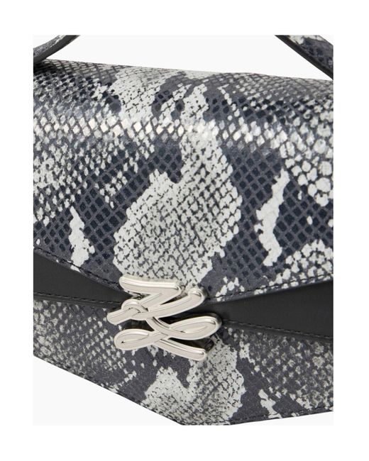 Karl Lagerfeld Black Studio Shoulder Bag
