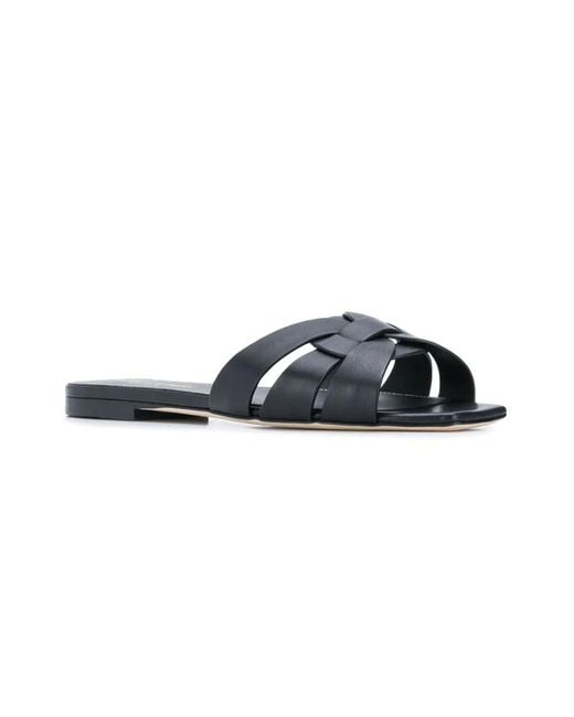 Saint Laurent Multicolor Tribute Slip-On Sandals