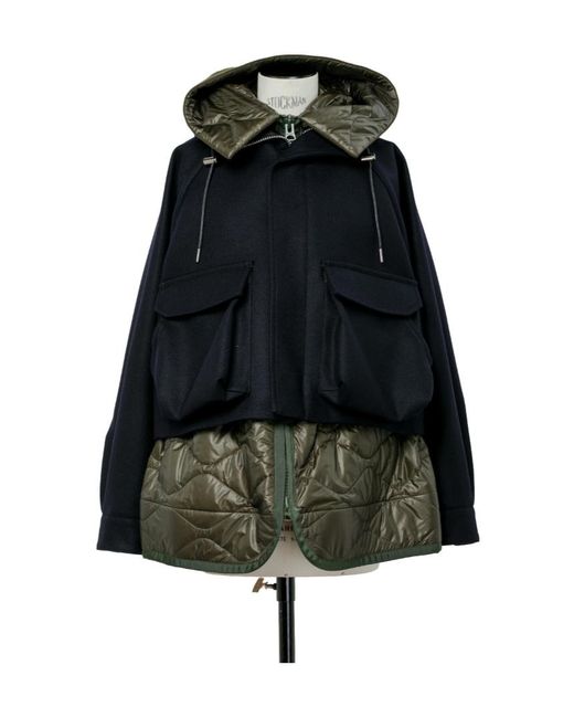 Sacai Multicolor Melton Blouson