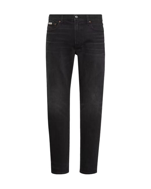 Calvin Klein Black Belt Loop Jeans for men