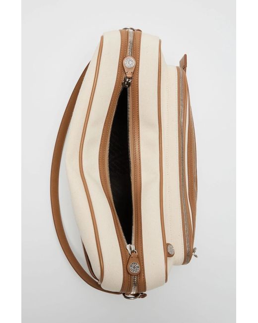 Acne Natural Camero Camera Canvas Bag
