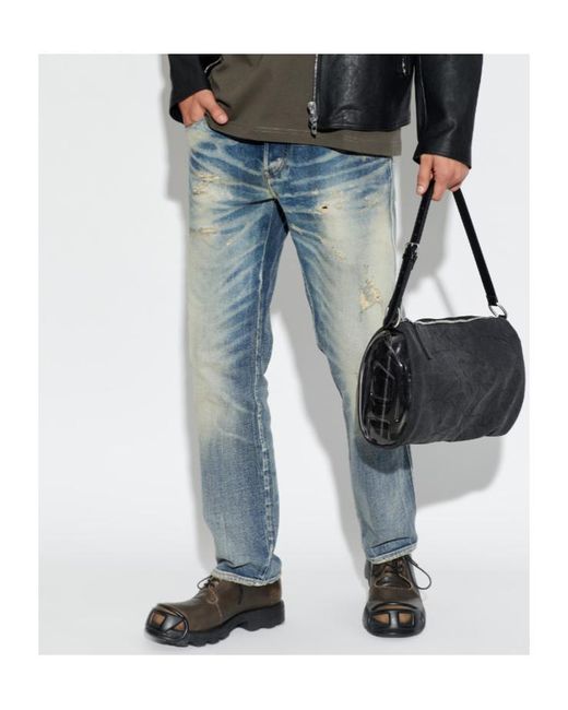 DIESEL Blue 1993 D-Vyl Distressed Jeans for men