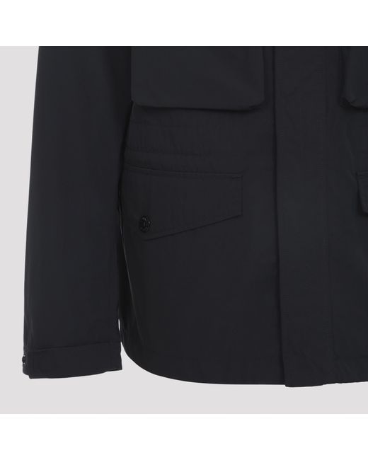 Stone Island Blue Polyester Jacket for men
