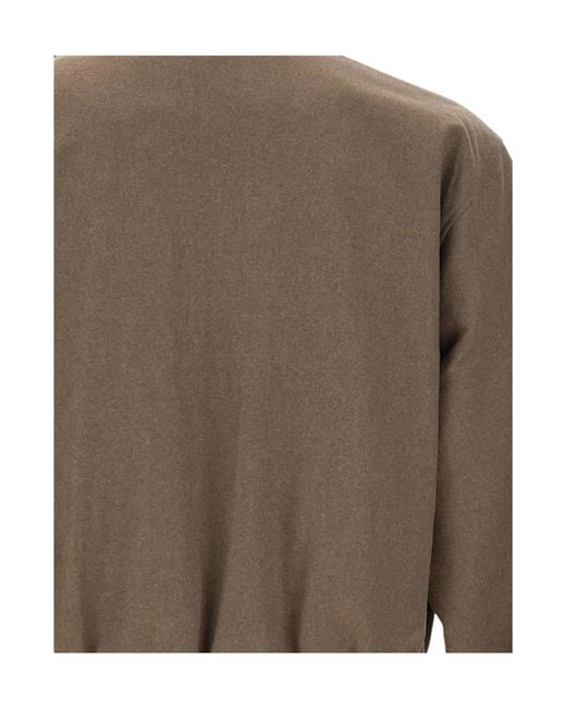 Drole de Monsieur Brown High-Collar Jacket for men