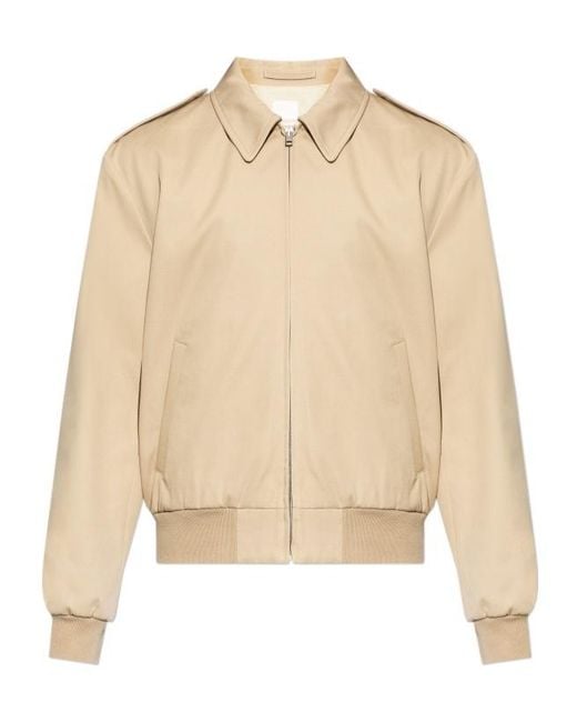A.P.C. Natural Police Zip-Up Jacket for men