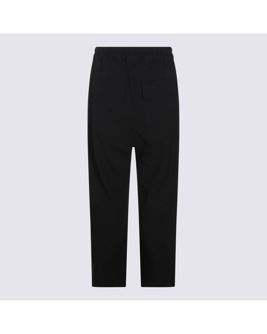 Thom Krom Black Drawstring Cargo Pants for men