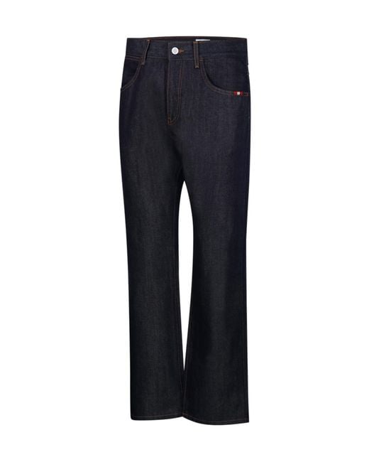 AMISH Blue James Straight-Leg Jeans for men