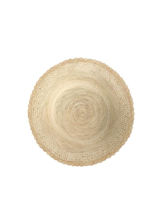 Loro Piana White Iside Cloche