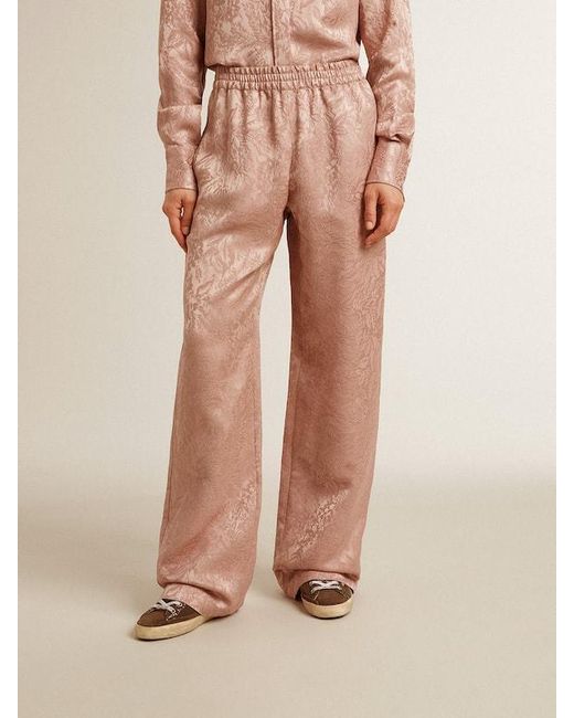 Golden Goose Deluxe Brand Pink Elasticated Waist Pants