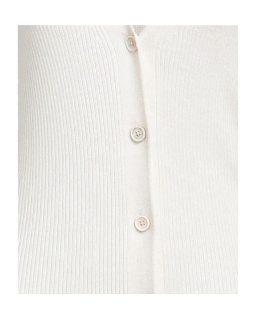 Chloé White Knit Top