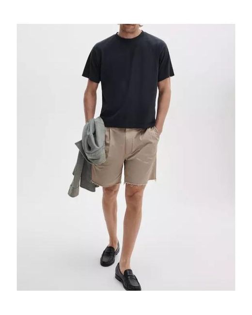 Rag & Bone Black Crew-Neck T-Shirt for men