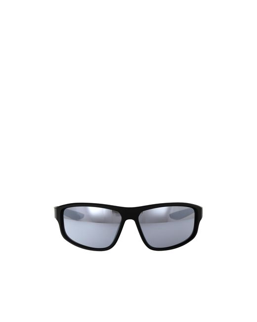 Nike White Brazen Fuel Rectangle Frame Sunglasses for men