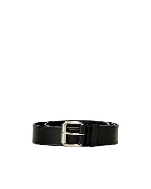 Dries Van Noten Black Pin Buckle Belt for men