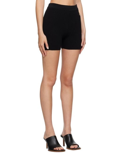 Jacquemus Black Pralu Shorts