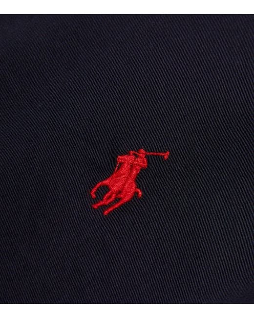 Polo Ralph Lauren Blue Polo Pony Zipped Jacket for men