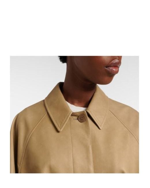 The Row Natural Soft Simple Coat