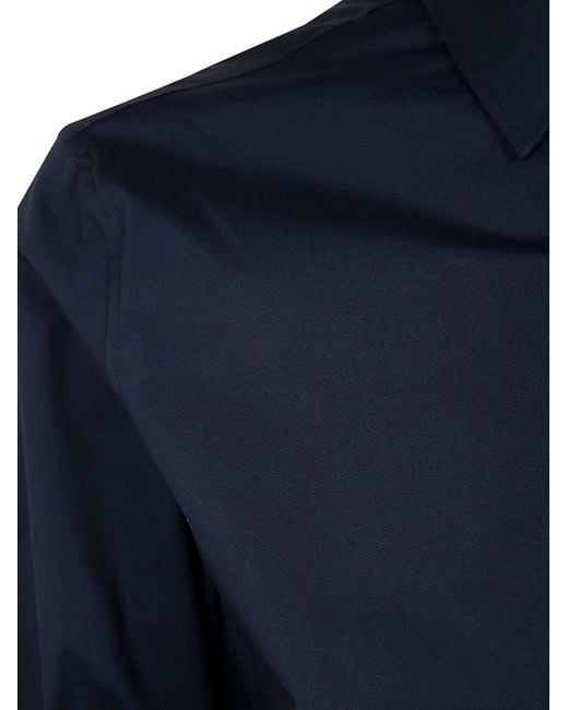 Michael Kors Blue Cotton Shirt for men