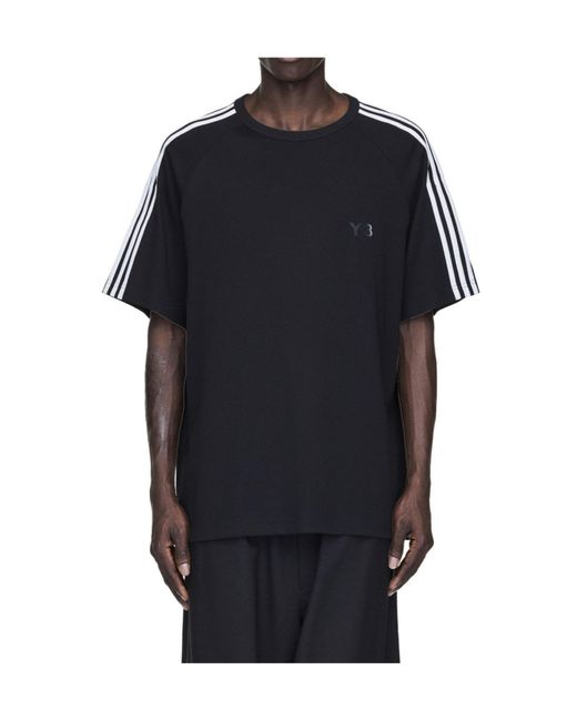 Y-3 Black Wire T-Shirt for men