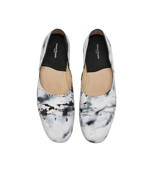Maison Margiela White Bianchetto Grecian Slippers for men