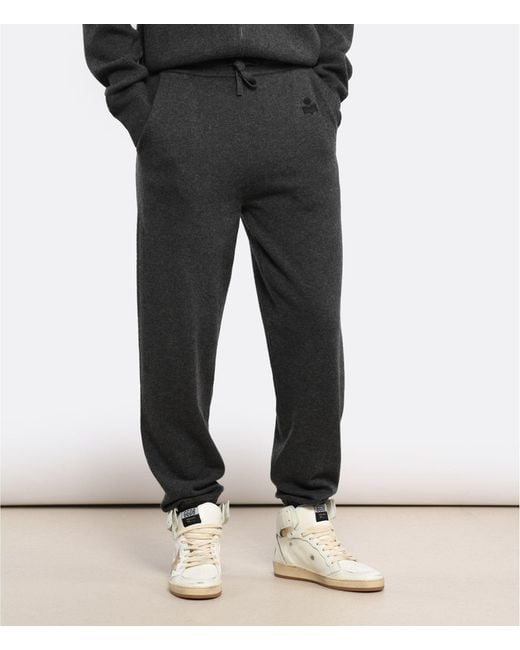 Isabel Marant Gray Isabel Marant Étoile Kira Tapered Leg Track Trousers