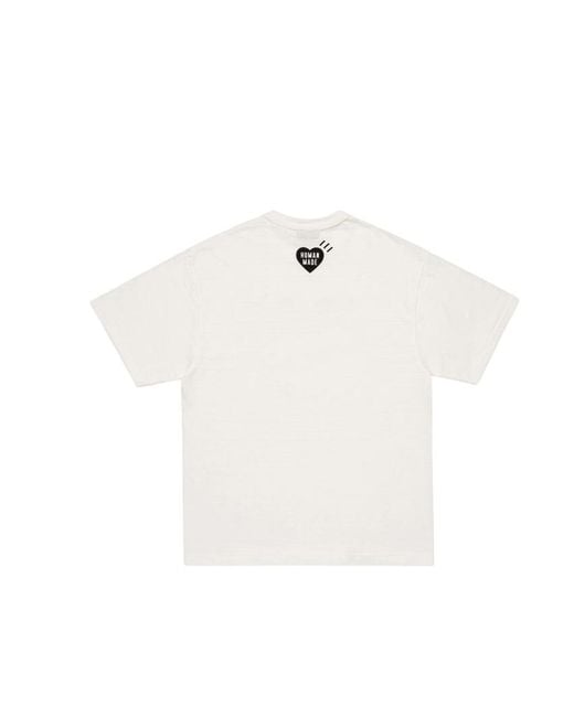 Human Made White Graphic T-Shirts for men