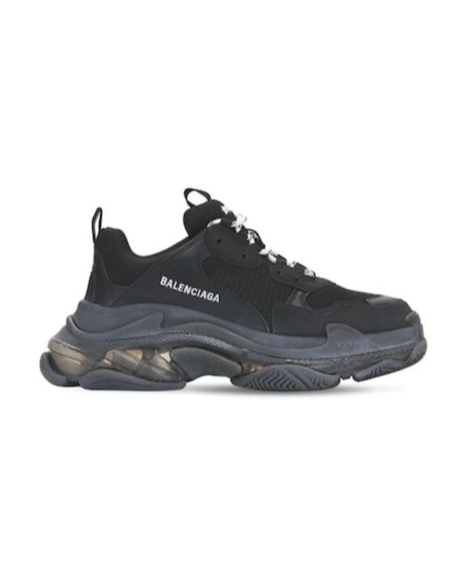 Balenciaga Black Logo Casual Sneakers