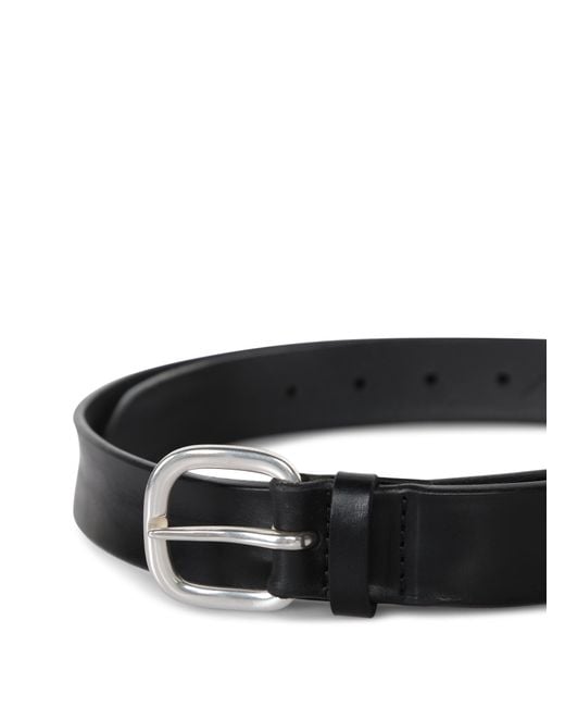 Orciani White Buckle Belt for men