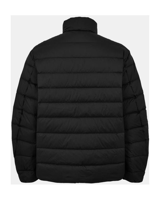 Polo Ralph Lauren Black Logo Quilted Down Jacket for men