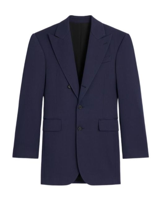 Céline Blue Colonne Jacket