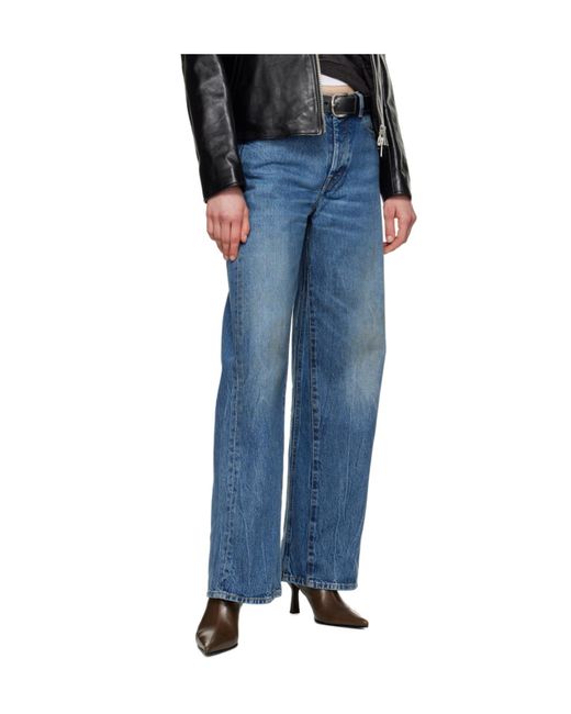 Our Legacy Blue Treble Cut Jeans