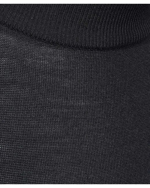 Tom Ford Blue Mock-Neck Knitted Jumper for men
