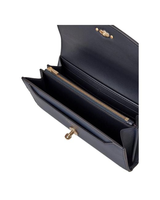 Mulberry Blue Darley Leather Wallet