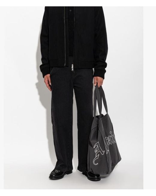 AllSaints Black Round-Toe Loafers for men