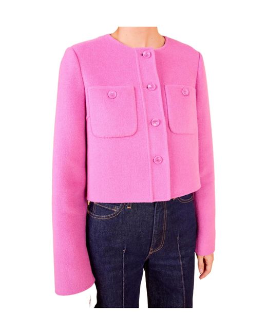 Ulla Johnson Pink Eve Jacket
