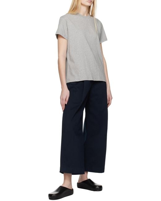 Studio Nicholson Blue Dordoni Trousers
