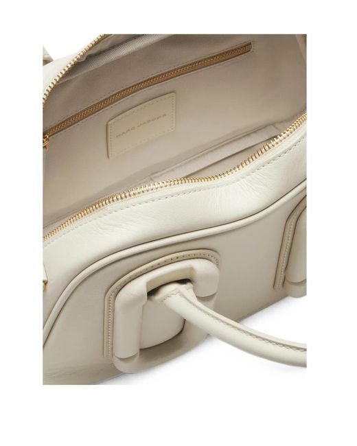 Marc Jacobs White Dual-Handle Shoulder Bag