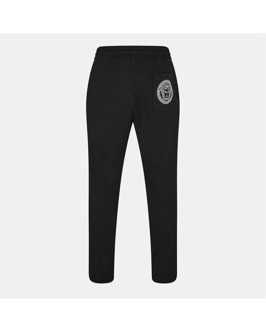 Versace Black Jogging Bottoms Juniors for men