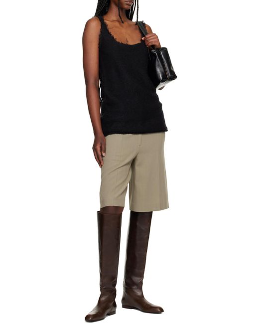 Totême Green Totême Tailored Bermuda Shorts