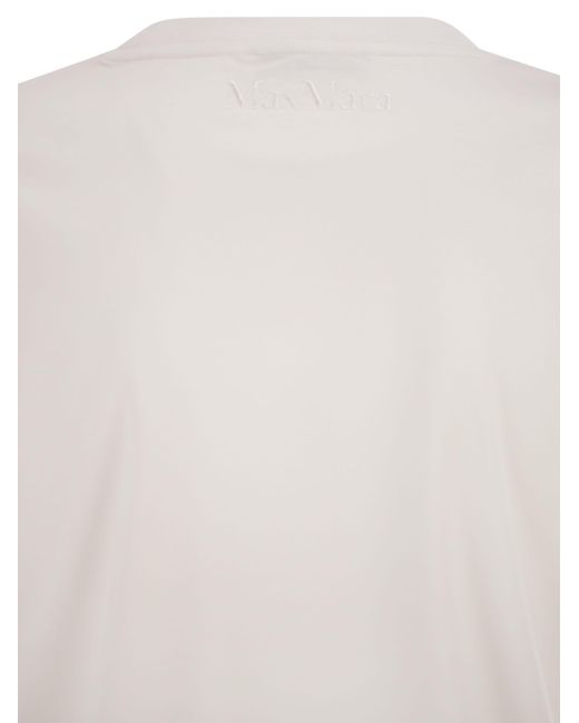 Max Mara White Donata Crewneck T-Shirt