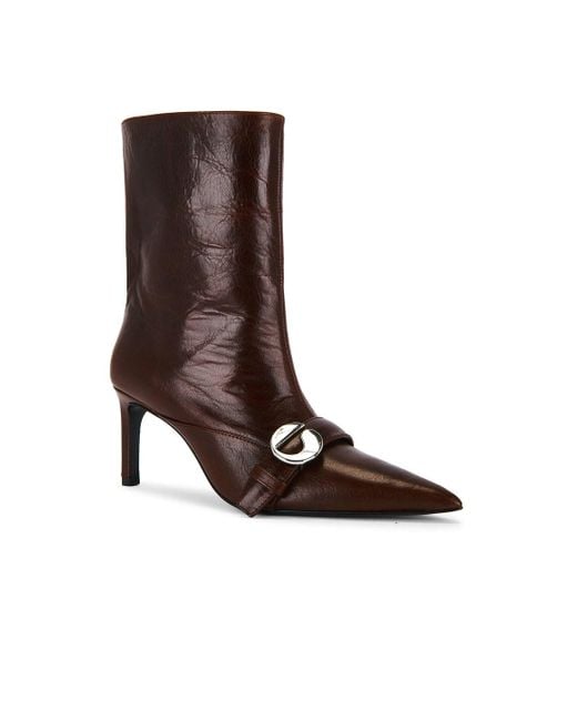Coperni Brown 75Mm Belted Boots