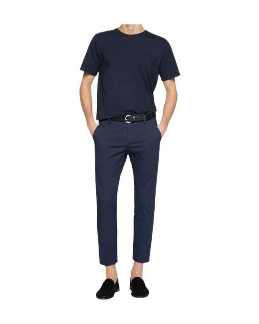 Dondup Blue Pants for men