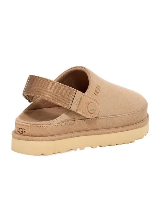 Ugg Natural Goldenstar Slip-On Clogs