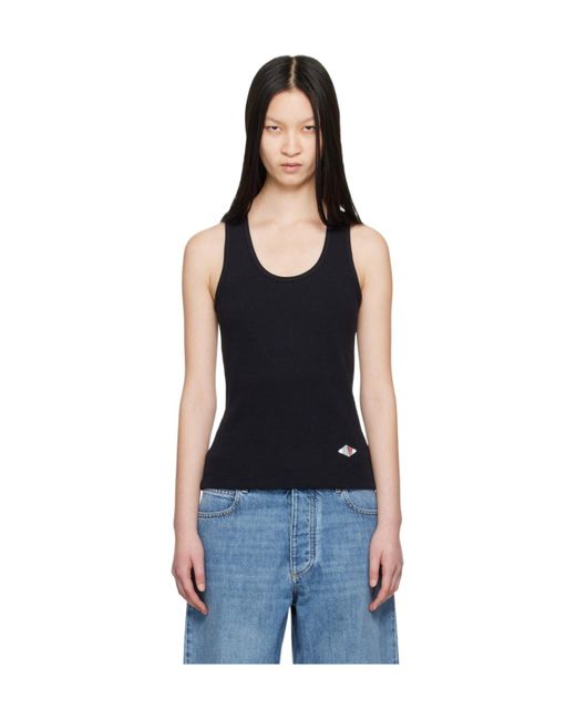 Bottega Veneta Blue Logo Patch Vest