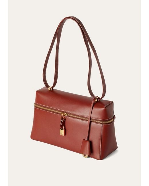 Loro Piana Red Extra Shoulder Bag