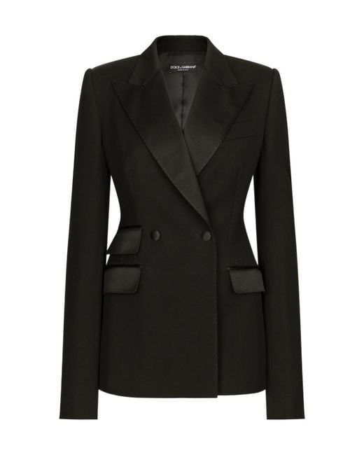 Dolce & Gabbana Black 'Dolce' Tuxedo Blazer