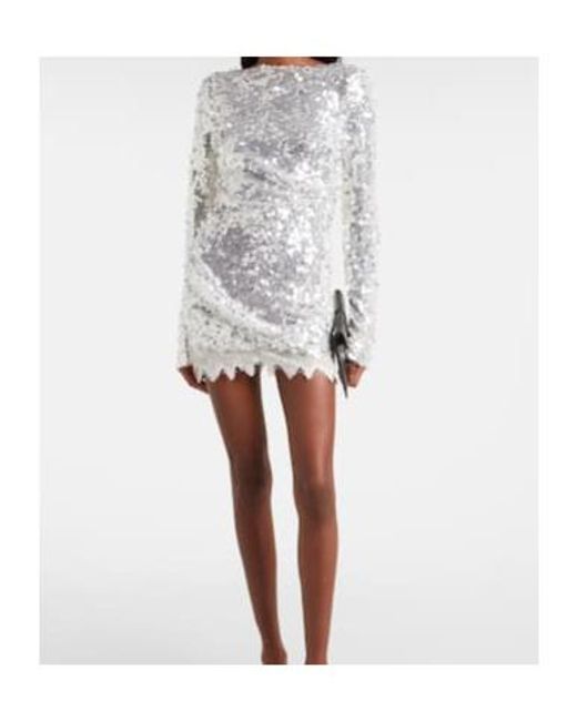 Christopher Esber White Long Sleeve Dress