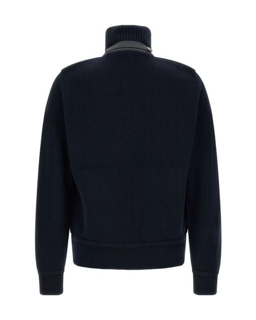 Tom Ford Blue Long-Sleeve Casual Jacket for men