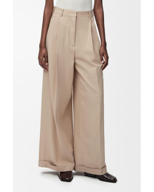 Loewe Natural Pleated Trousers